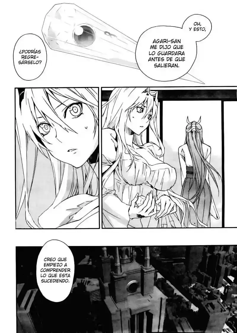 Sekirei capítulo 100, página 13