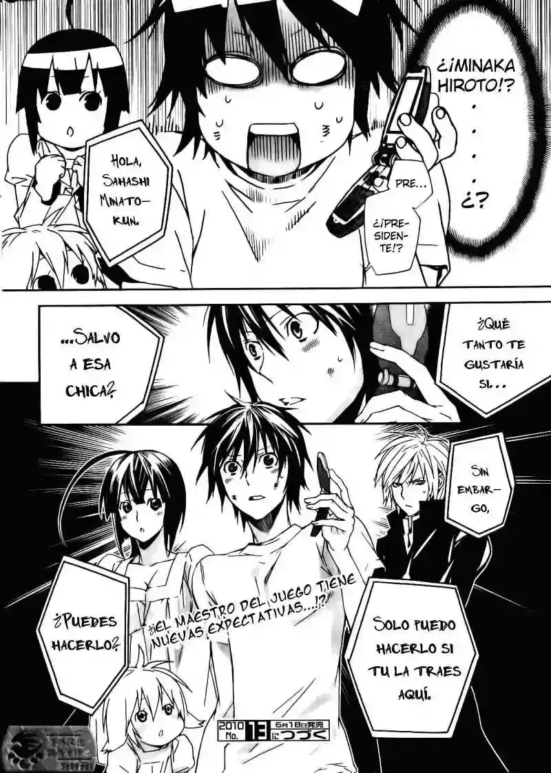 Sekirei capítulo 100, página 15