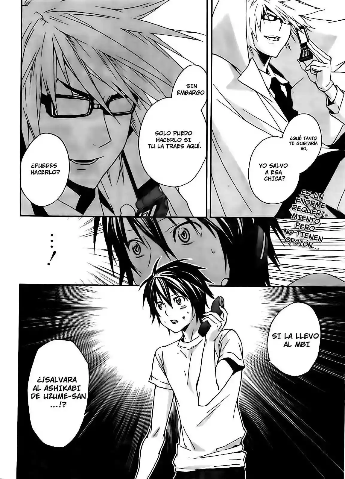 Sekirei capítulo 101, página 3