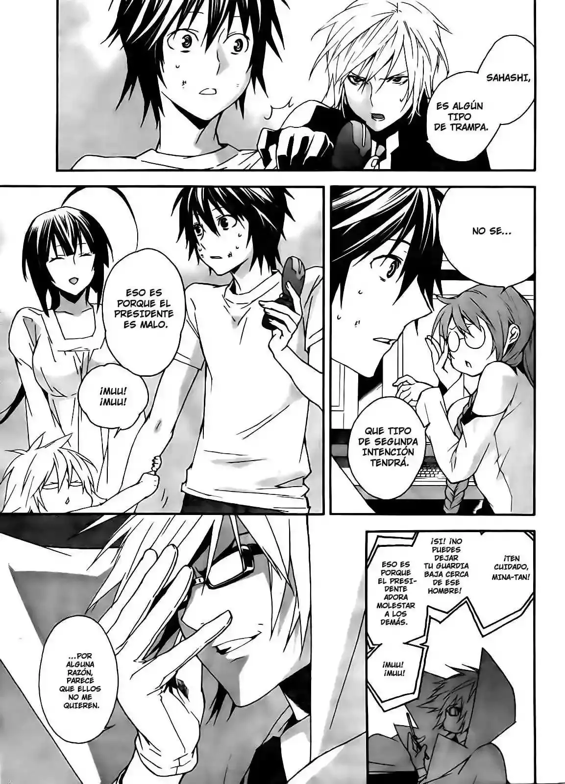 Sekirei capítulo 101, página 4