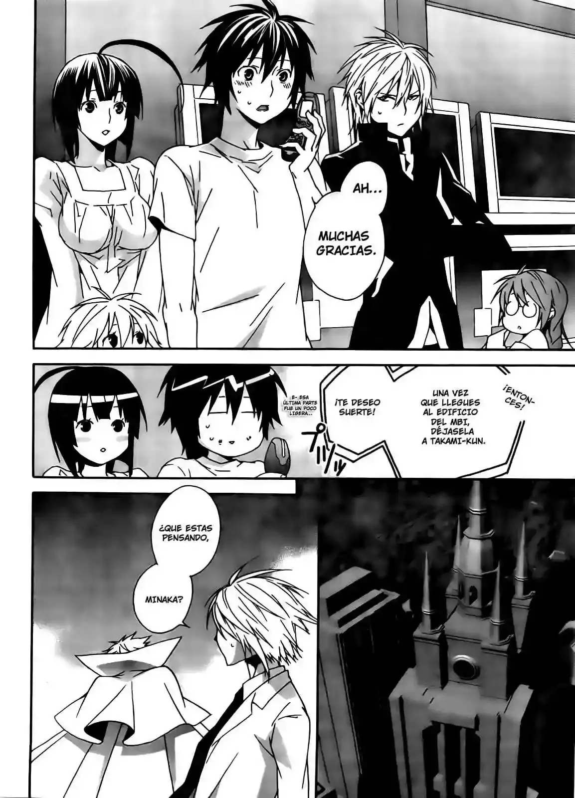 Sekirei capítulo 101, página 7