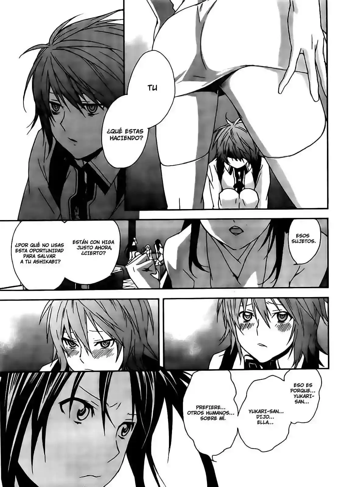 Sekirei capítulo 101, página 12