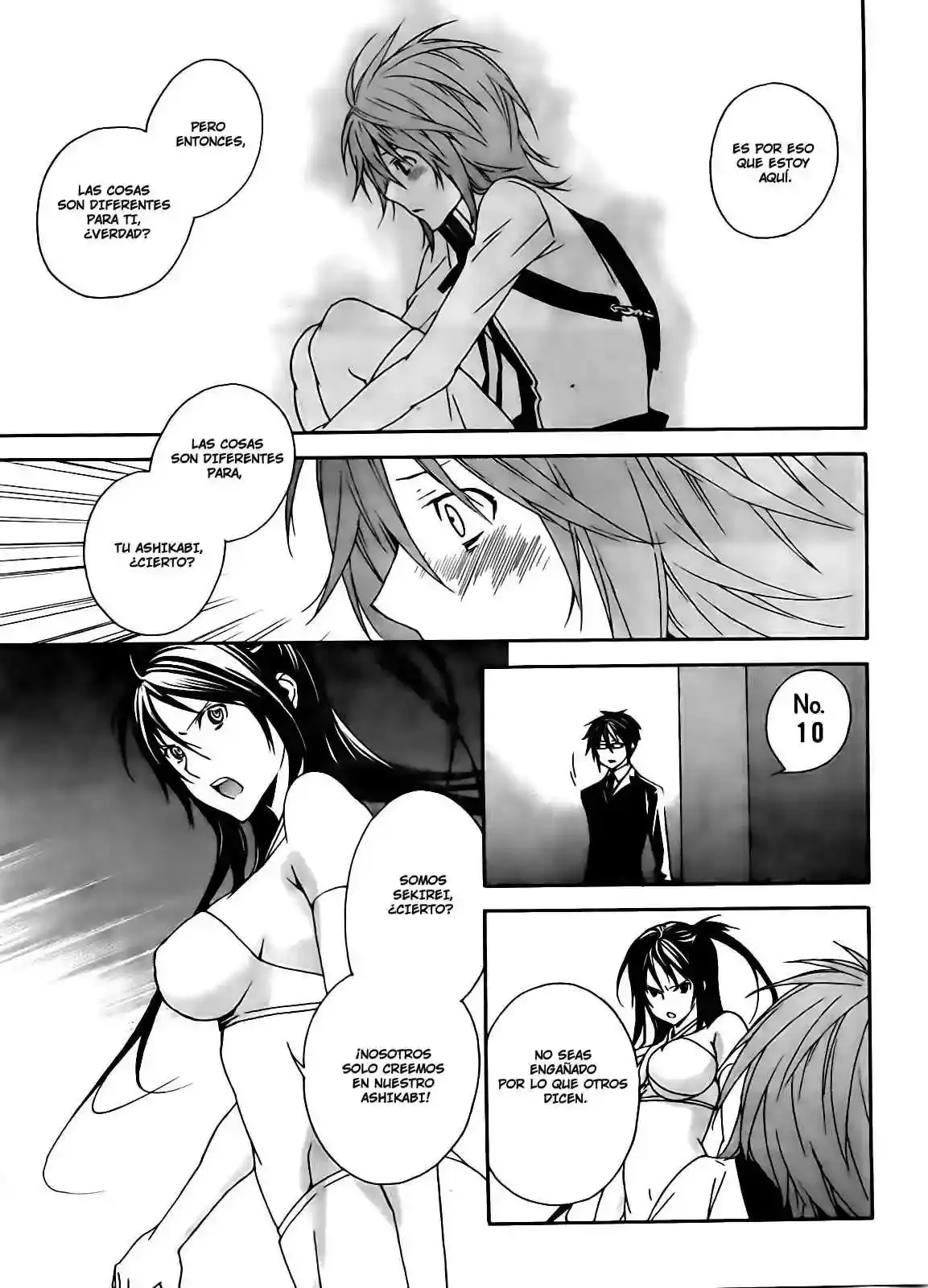 Sekirei capítulo 101, página 14