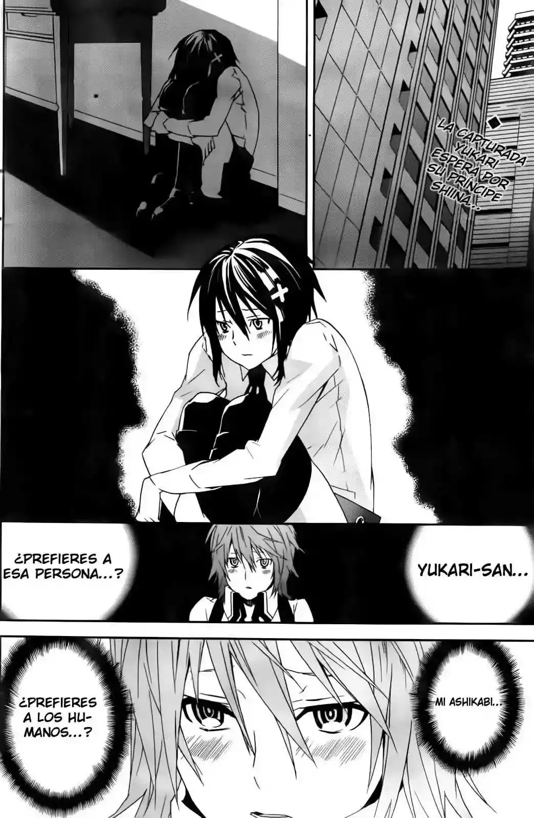 Sekirei capítulo 102, página 3