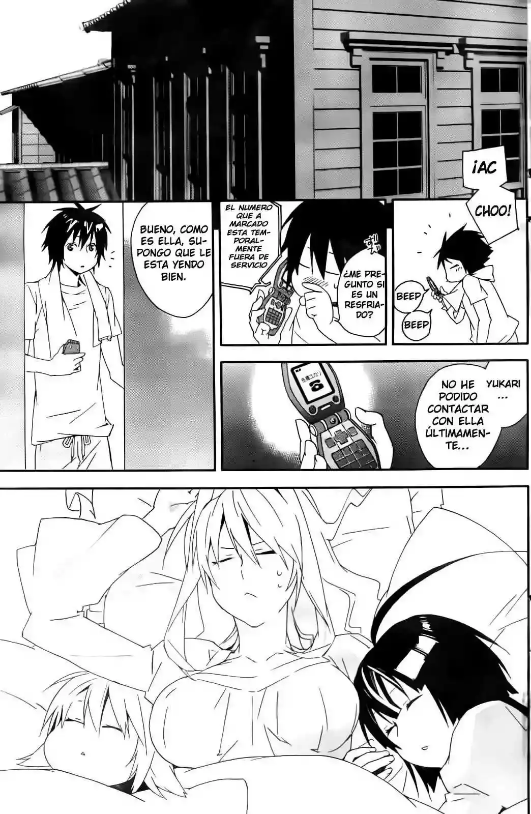 Sekirei capítulo 102, página 10
