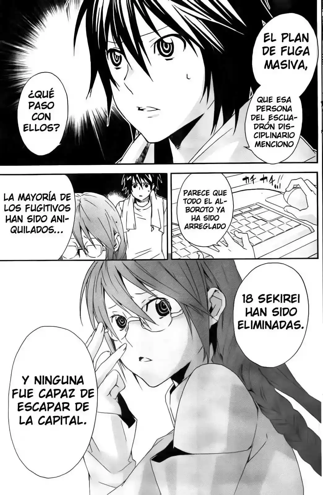 Sekirei capítulo 102, página 12