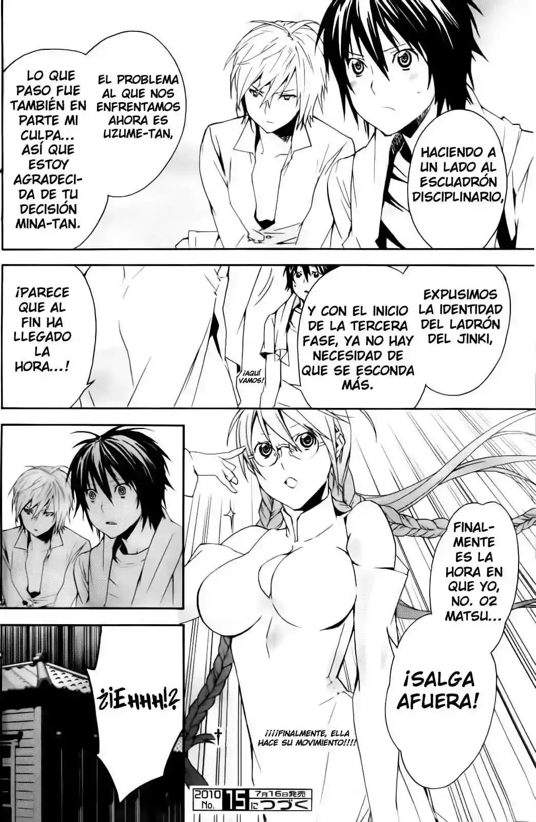 Sekirei capítulo 102, página 17