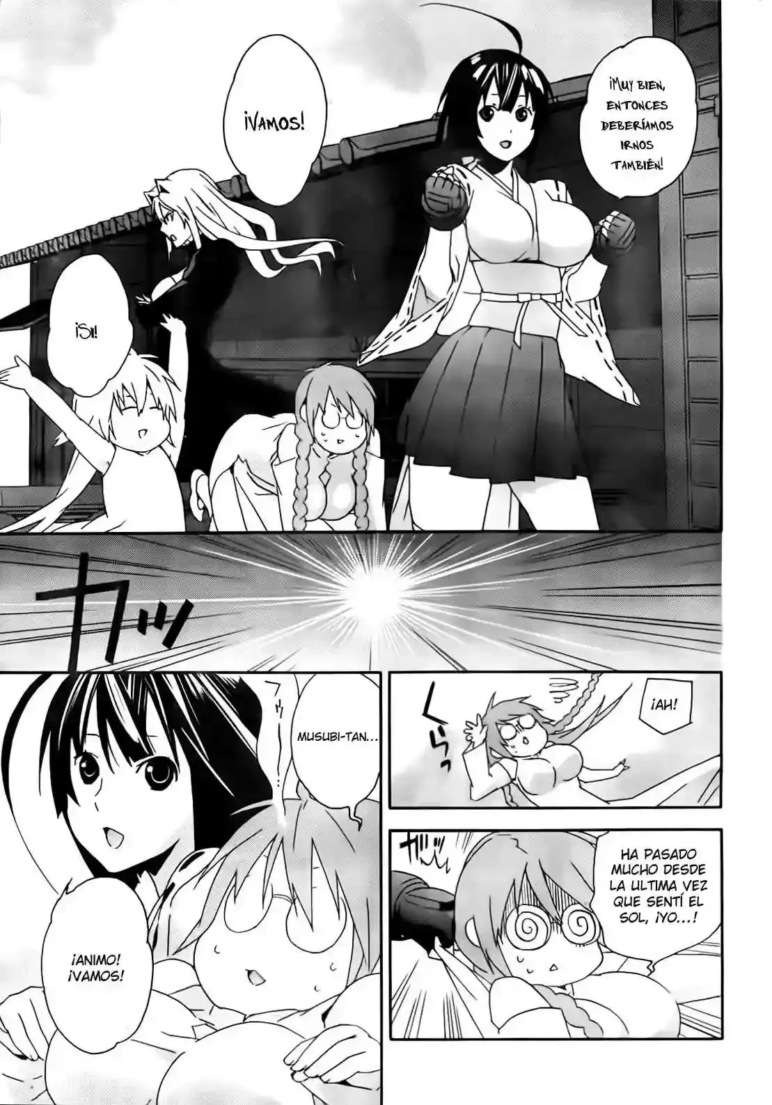 Sekirei capítulo 103, página 4