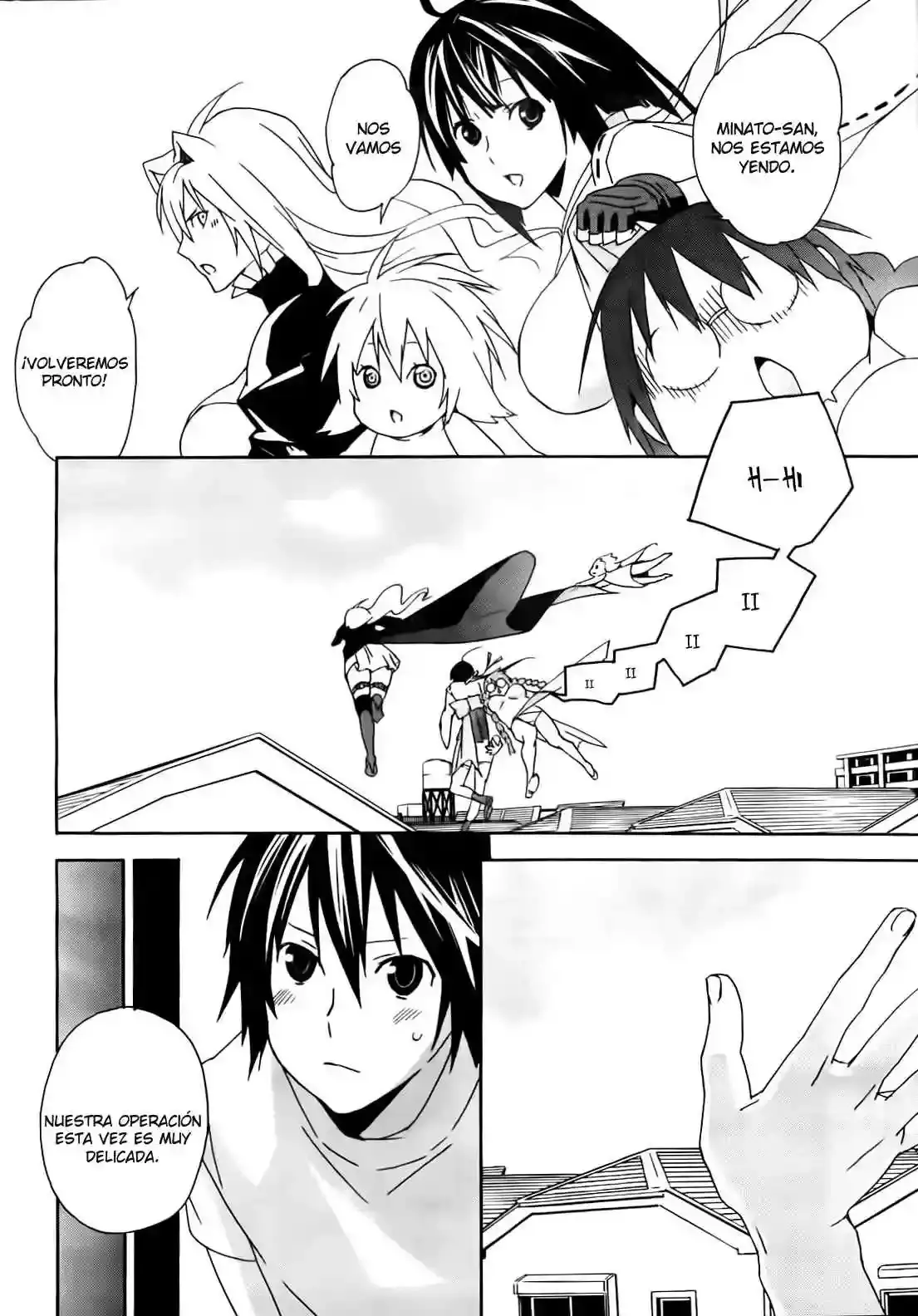 Sekirei capítulo 103, página 5