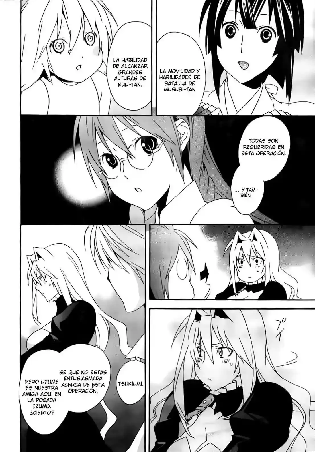 Sekirei capítulo 103, página 7