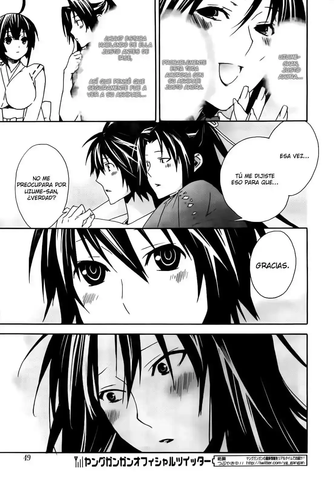 Sekirei capítulo 103, página 14