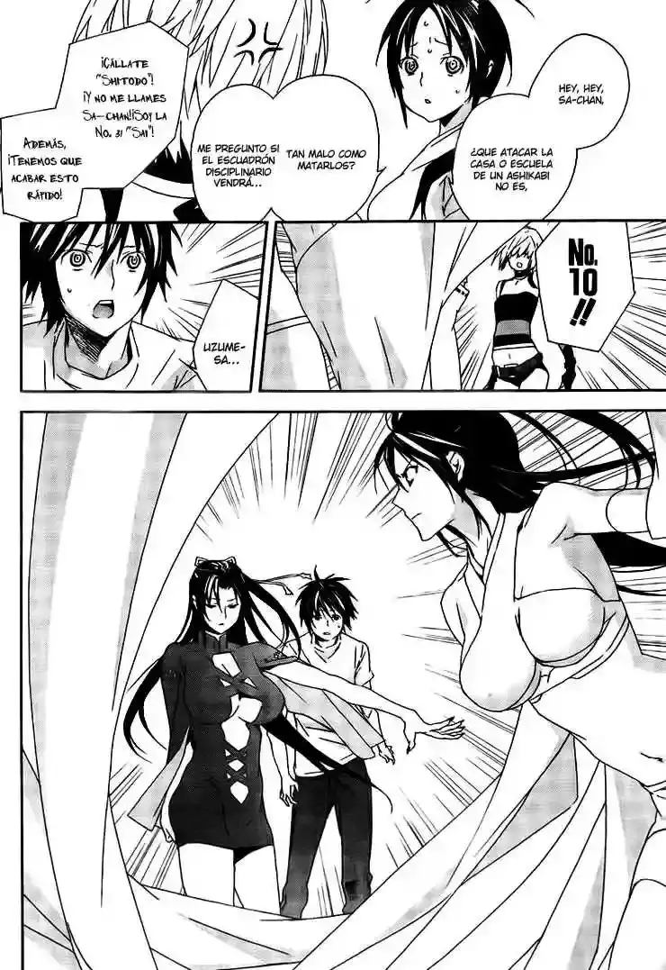 Sekirei capítulo 104, página 5