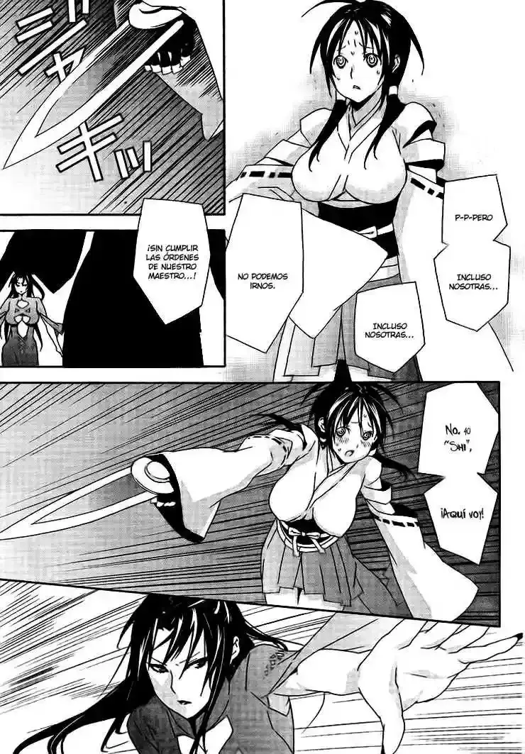 Sekirei capítulo 104, página 12