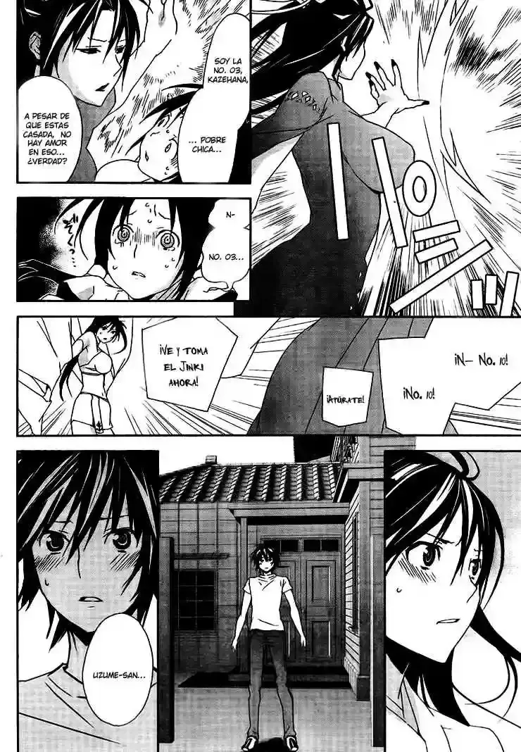 Sekirei capítulo 104, página 13