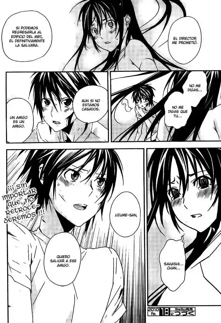Sekirei capítulo 104, página 17