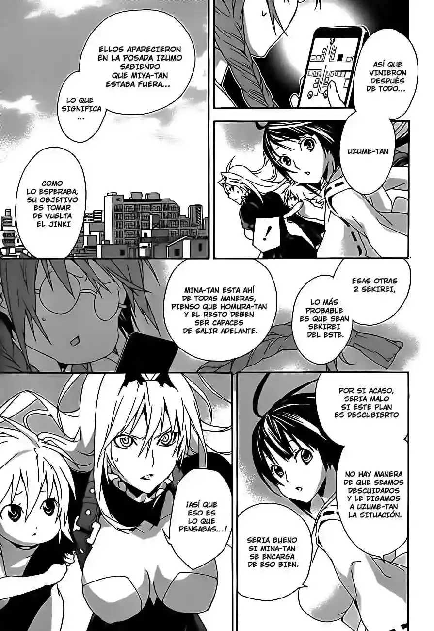 Sekirei capítulo 105, página 4