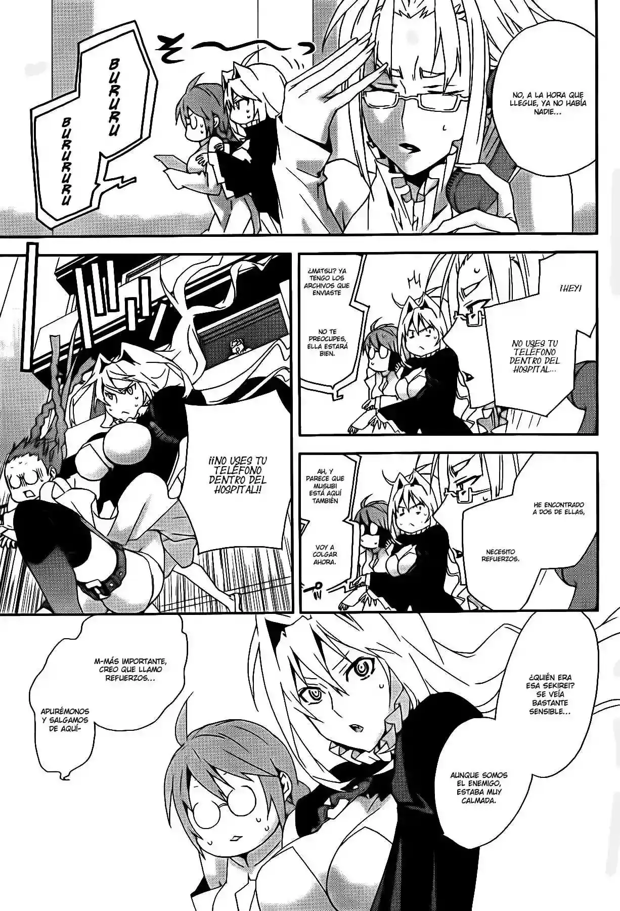 Sekirei capítulo 106, página 6