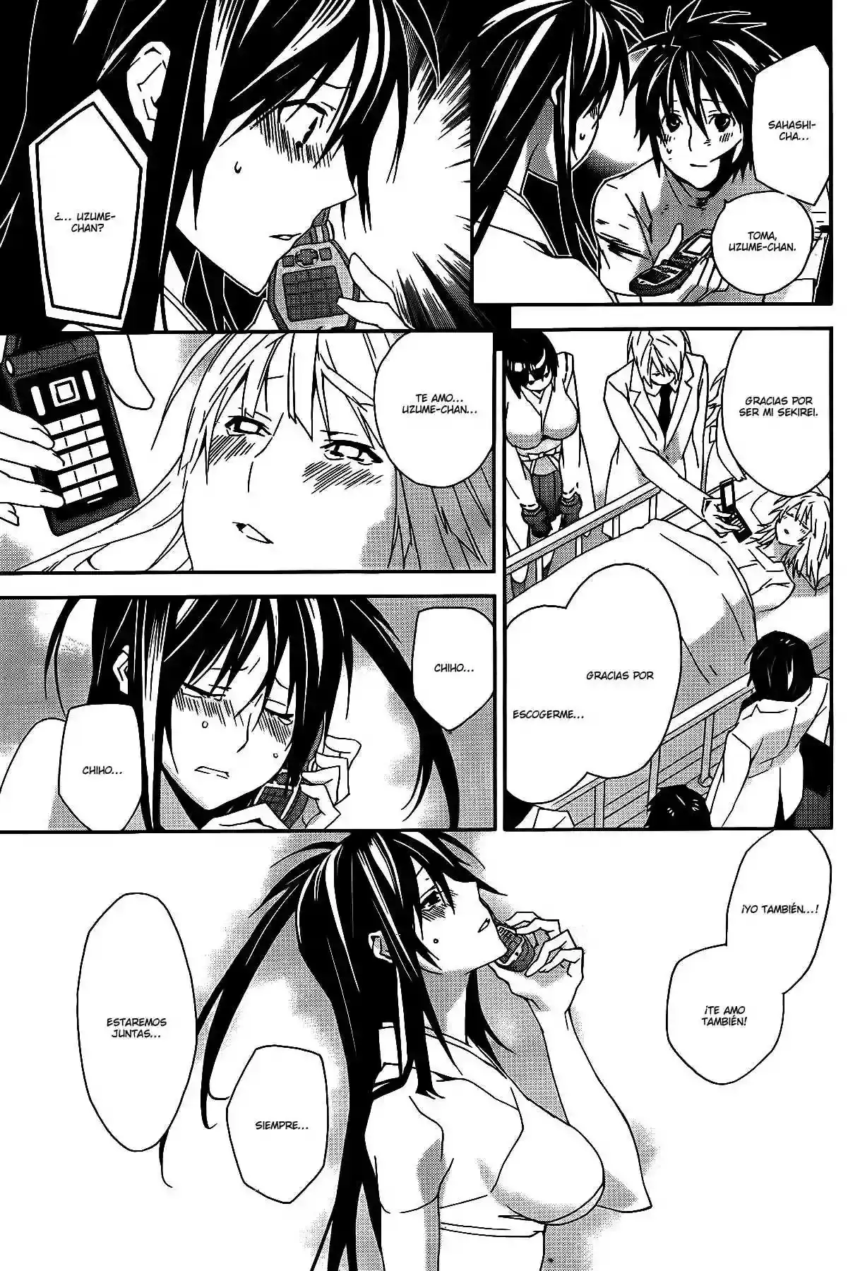 Sekirei capítulo 106, página 8