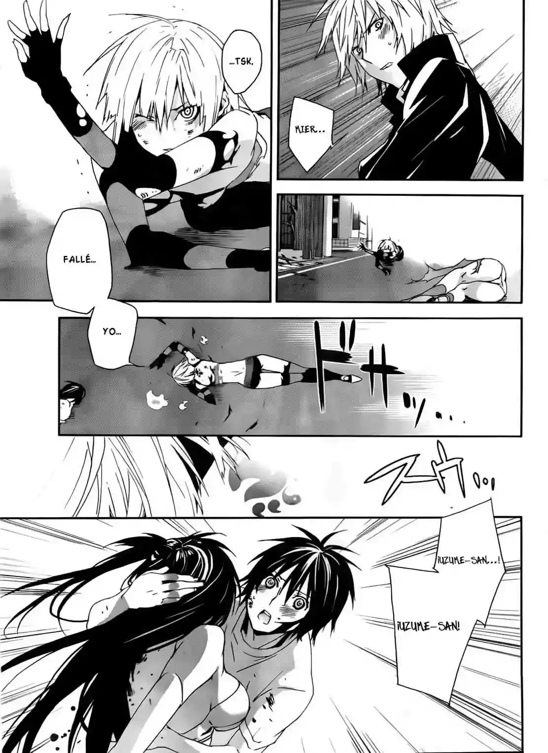 Sekirei capítulo 107, página 4