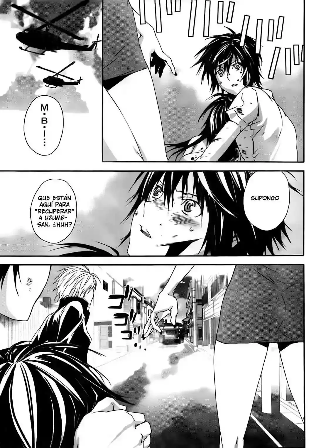 Sekirei capítulo 107, página 14
