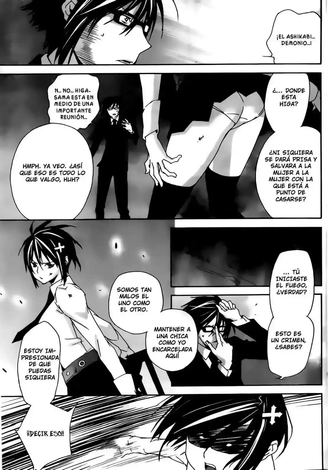 Sekirei capítulo 108, página 15