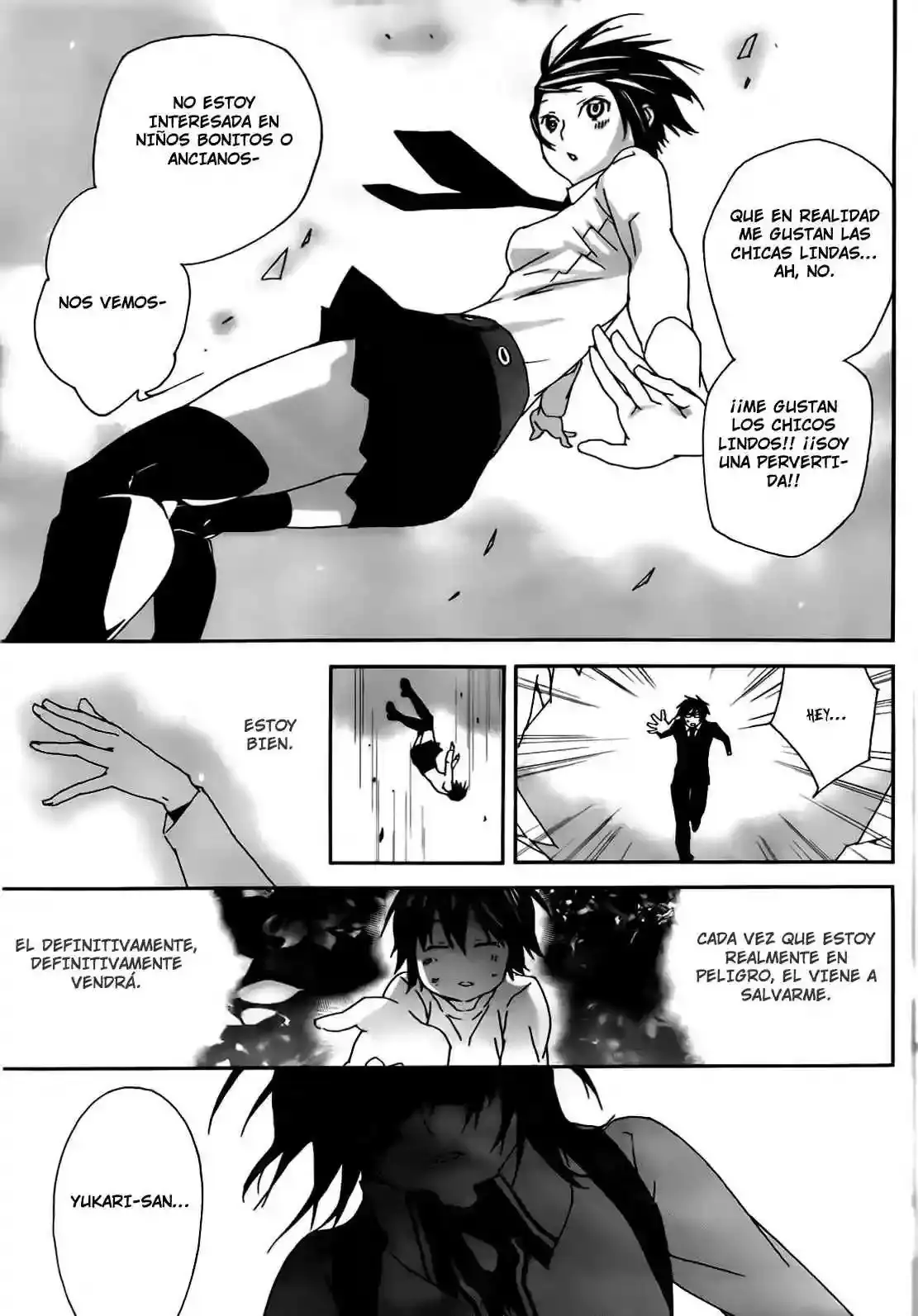 Sekirei capítulo 108, página 17