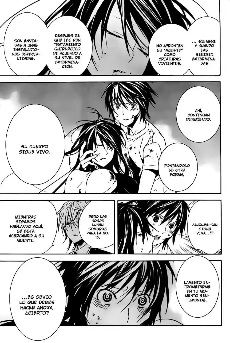 Sekirei capítulo 109, página 6