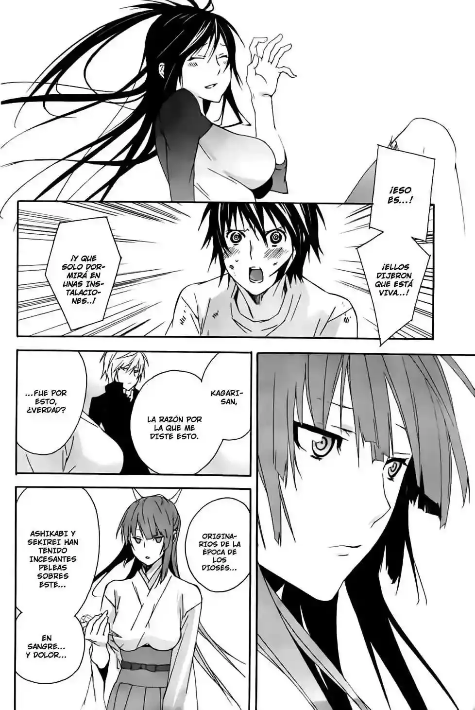Sekirei capítulo 109, página 9