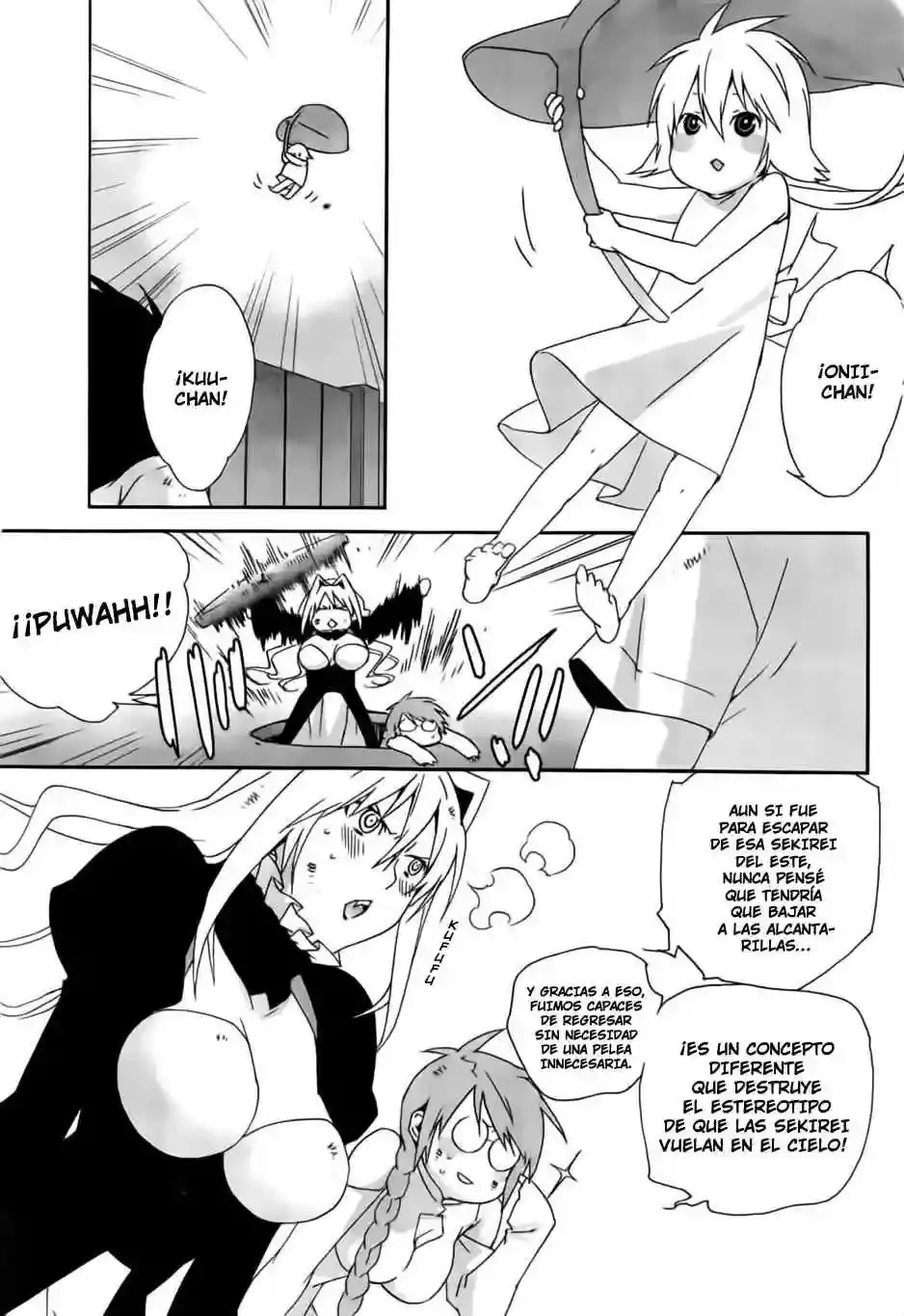 Sekirei capítulo 110, página 10