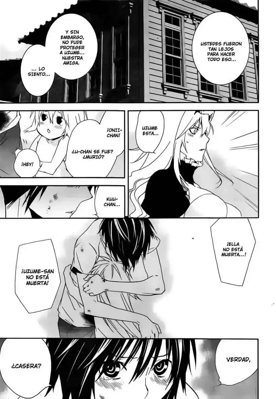 Sekirei capítulo 110, página 14