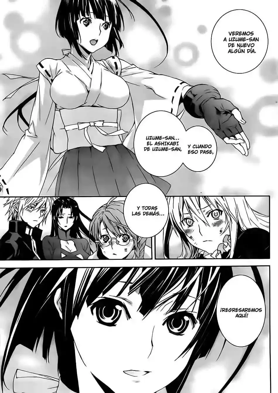 Sekirei capítulo 111, página 6