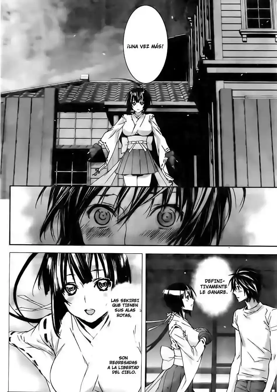 Sekirei capítulo 111, página 7
