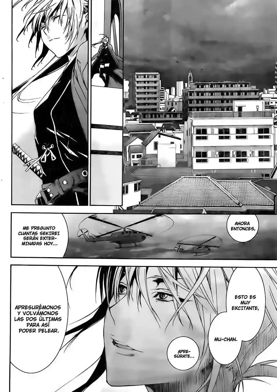 Sekirei capítulo 111, página 9