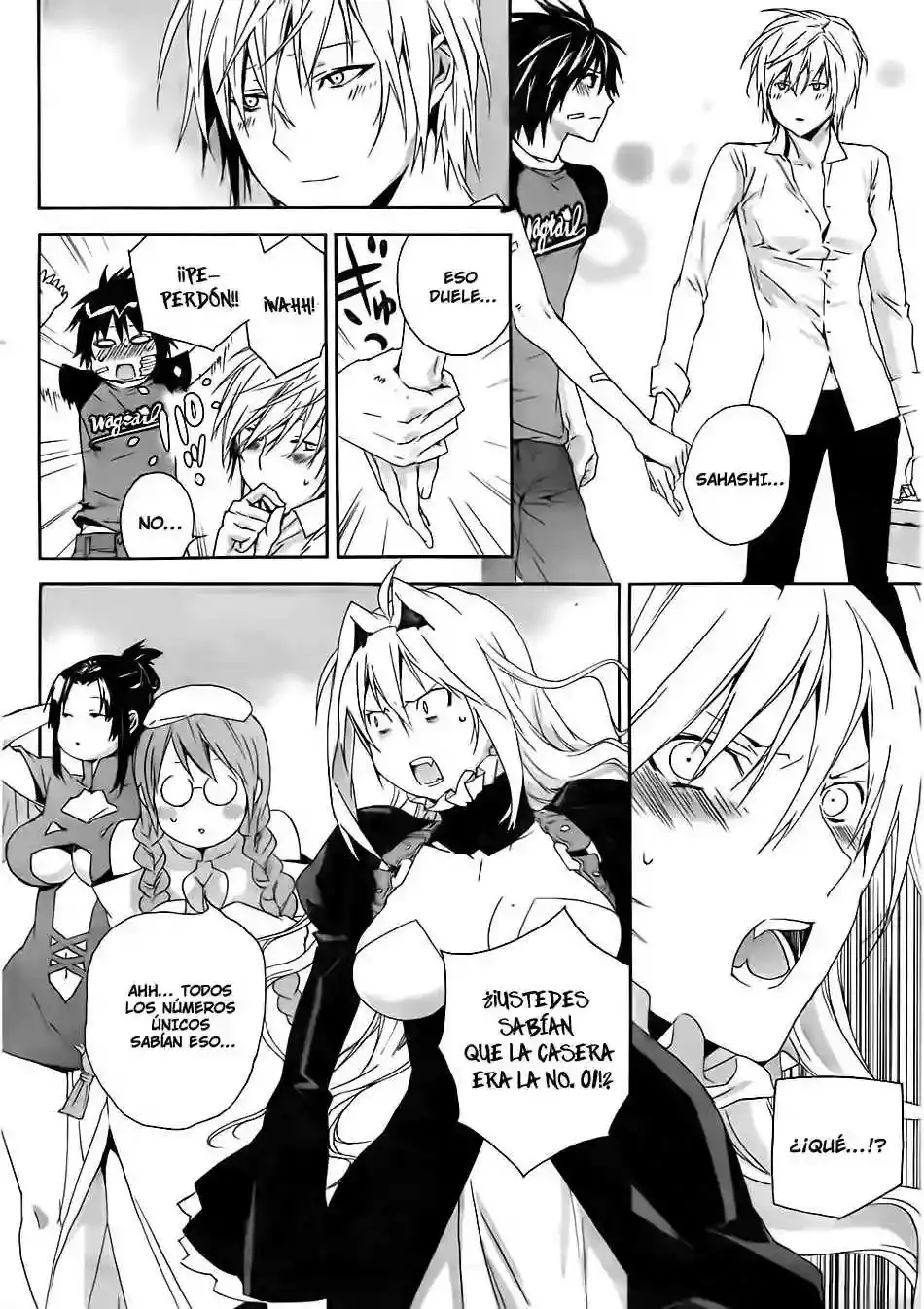 Sekirei capítulo 111, página 13