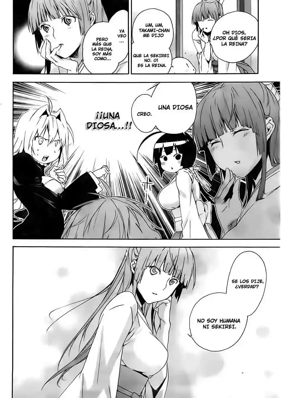Sekirei capítulo 111, página 15