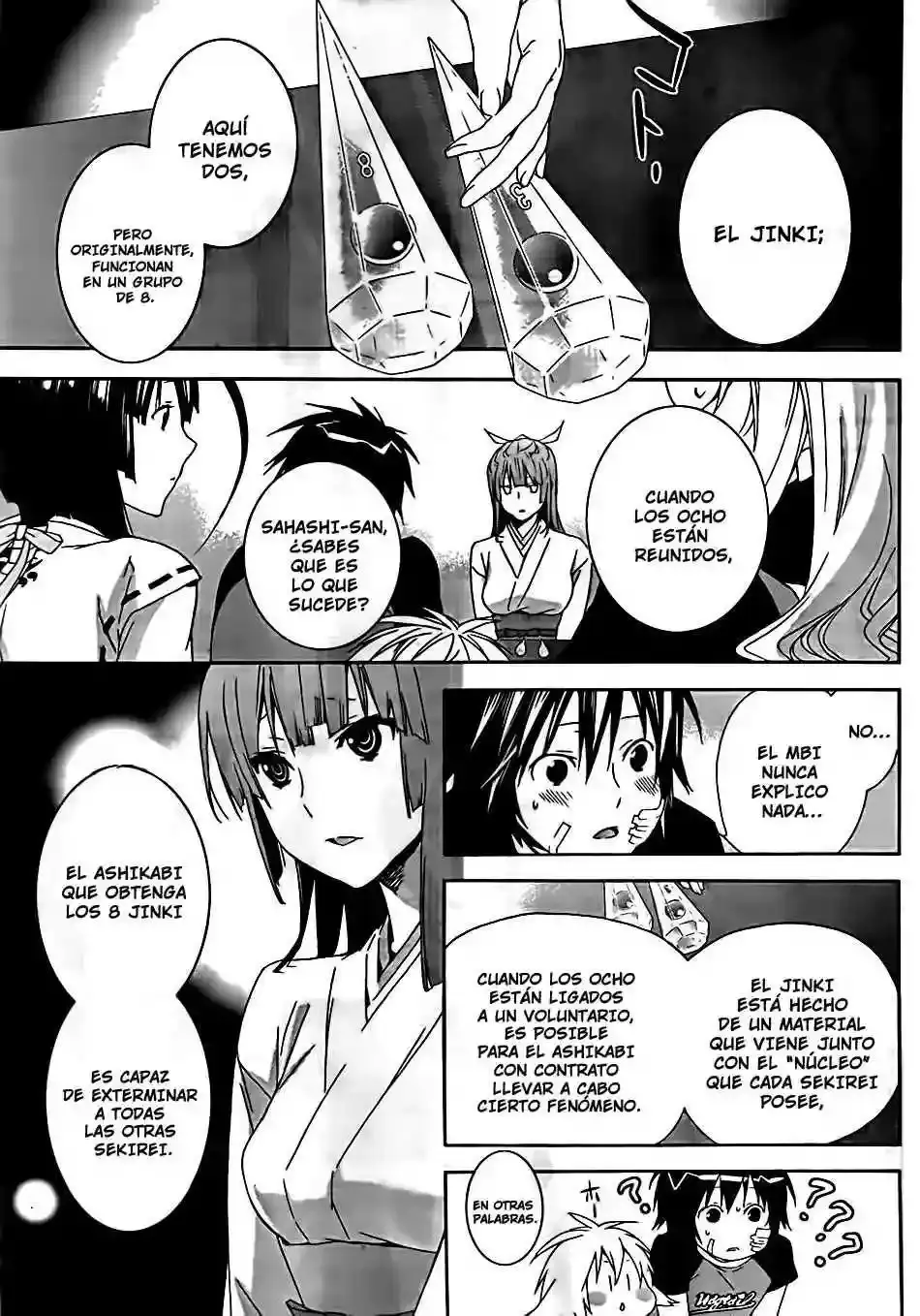 Sekirei capítulo 112, página 4
