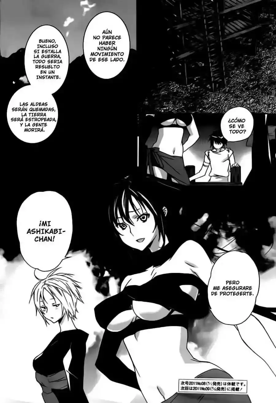 Sekirei capítulo 113, página 17