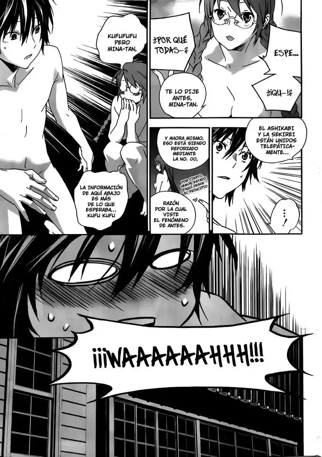Sekirei capítulo 115, página 4