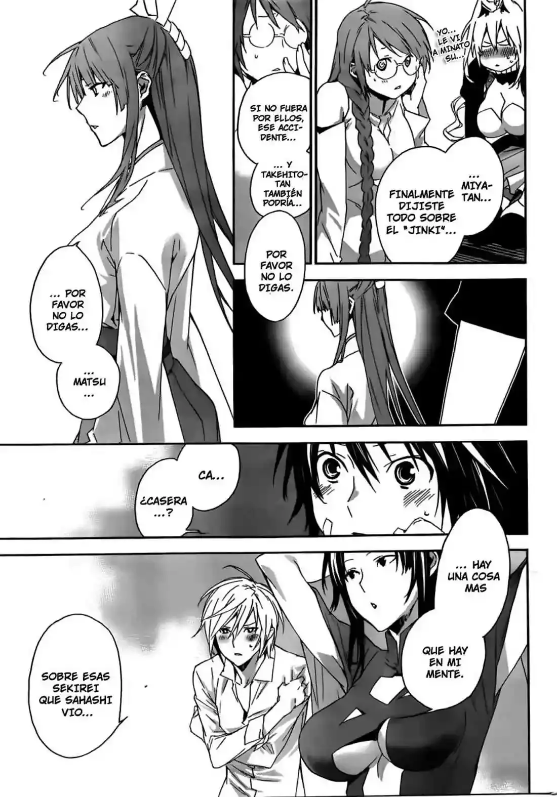 Sekirei capítulo 115, página 6