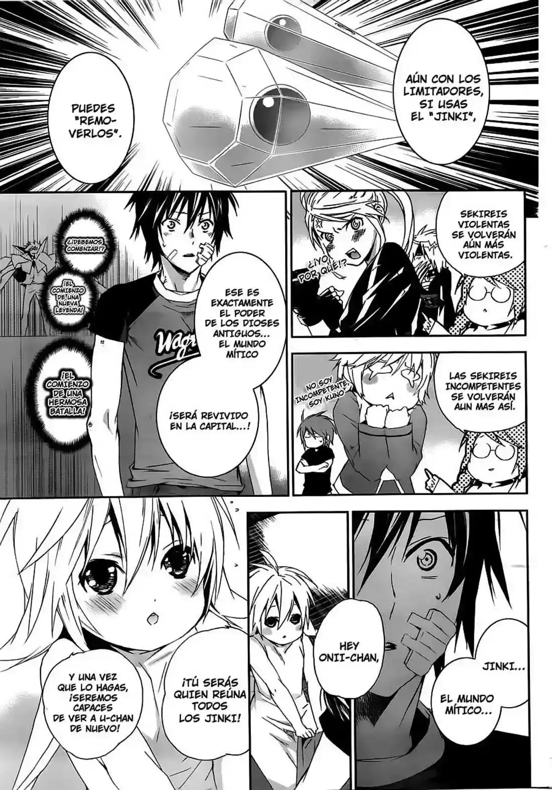 Sekirei capítulo 115, página 8