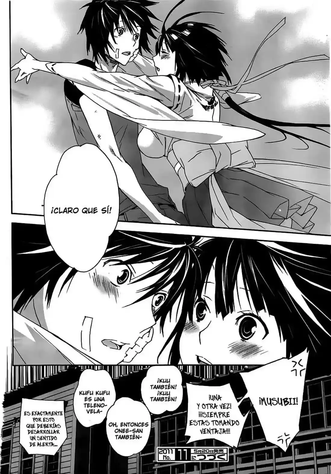 Sekirei capítulo 115, página 11