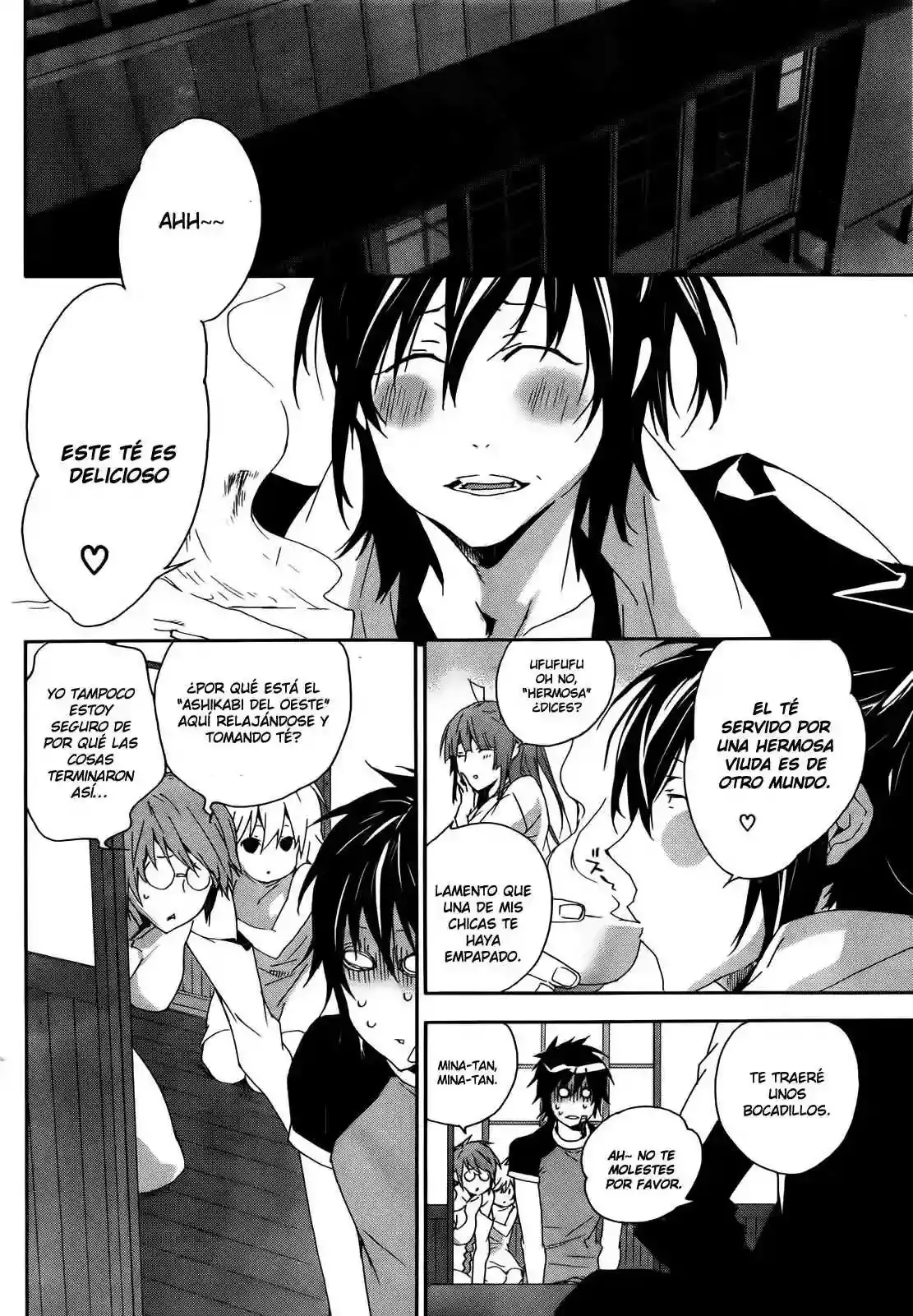 Sekirei capítulo 117, página 5