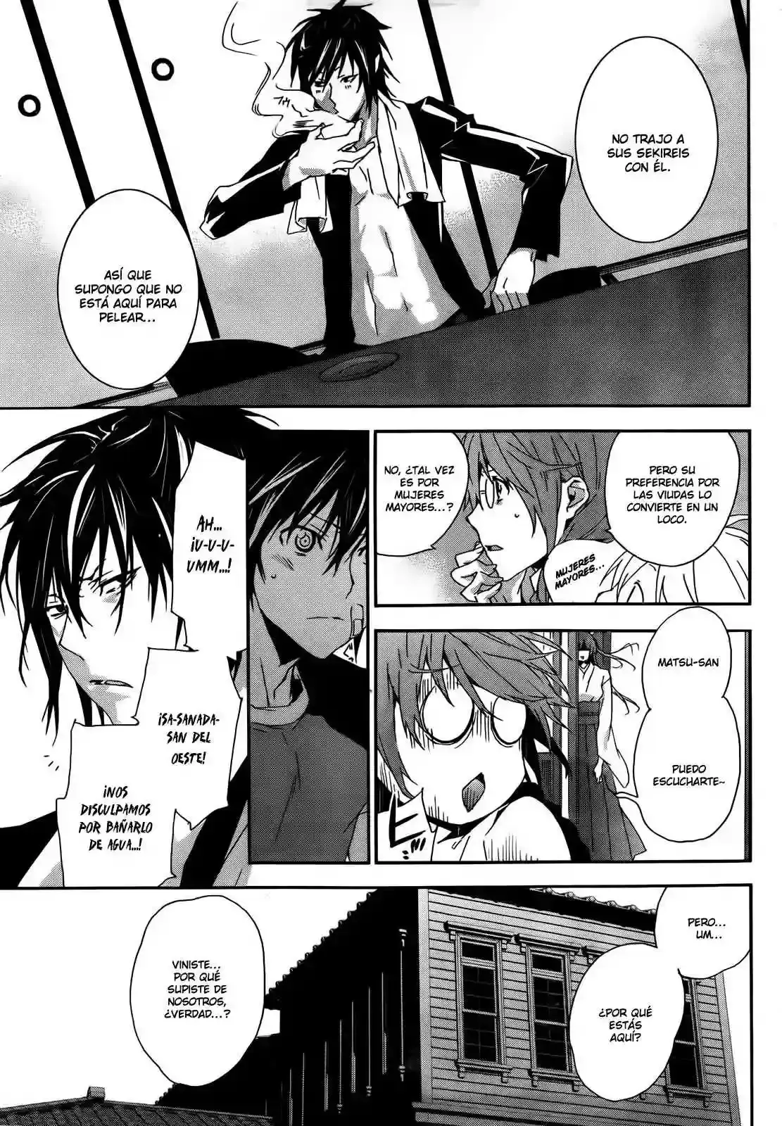 Sekirei capítulo 117, página 6