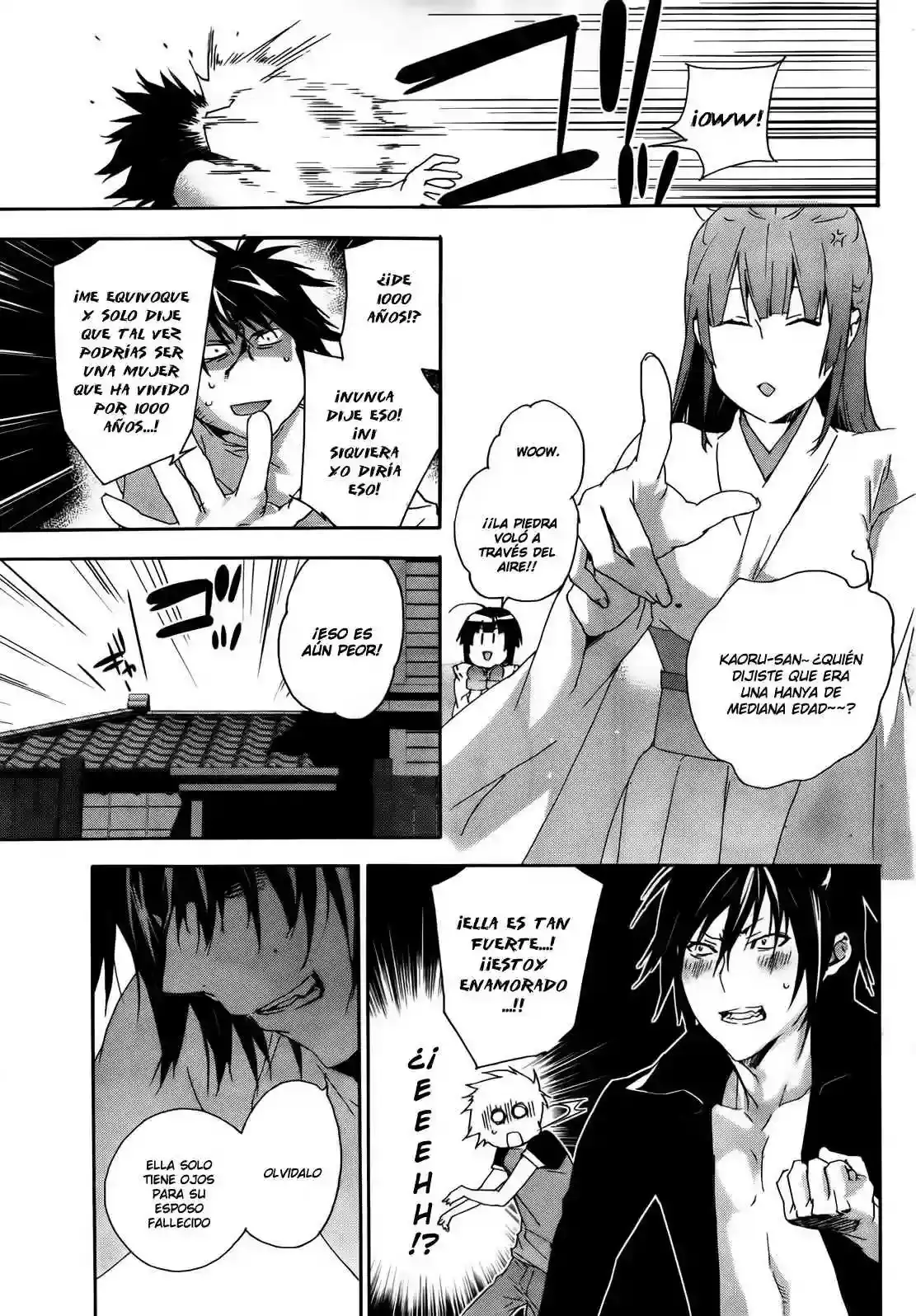 Sekirei capítulo 117, página 8