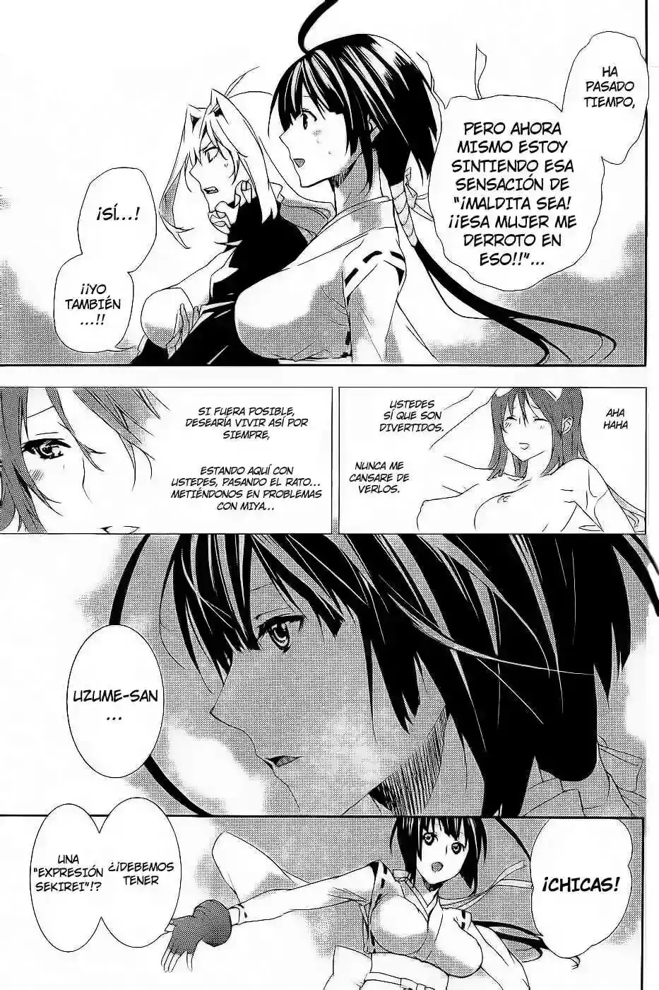 Sekirei capítulo 121, página 19