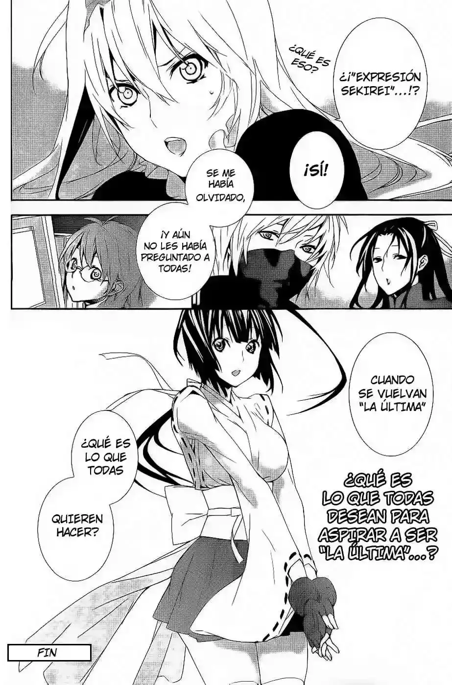 Sekirei capítulo 121, página 20