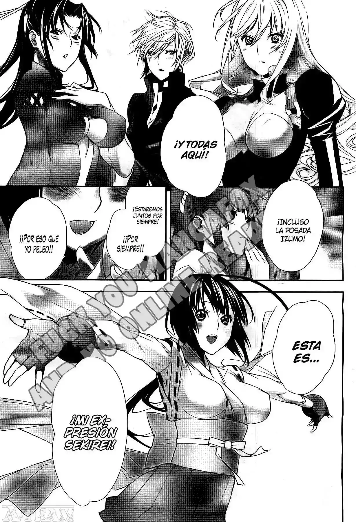 Sekirei capítulo 122, página 7