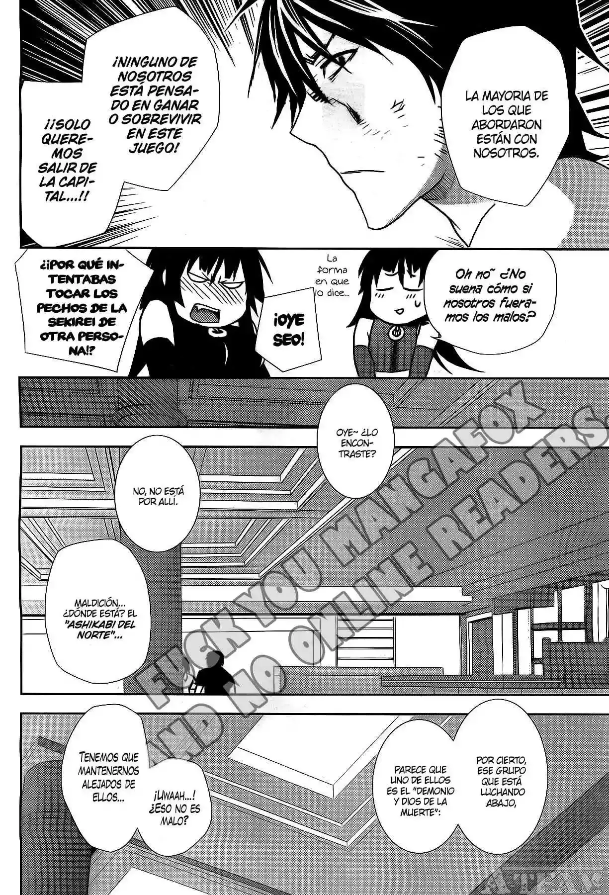 Sekirei capítulo 122, página 16