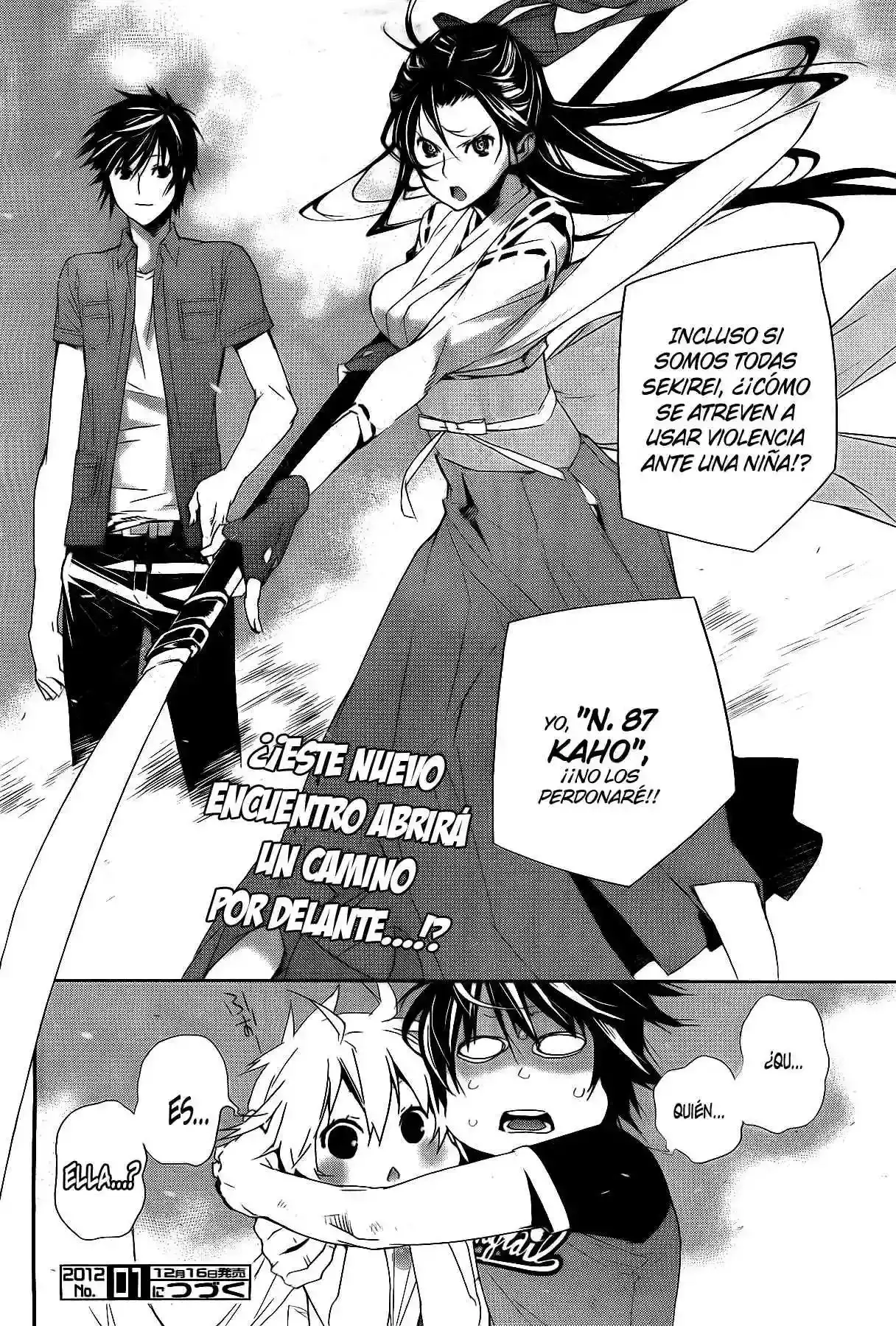Sekirei capítulo 123, página 18