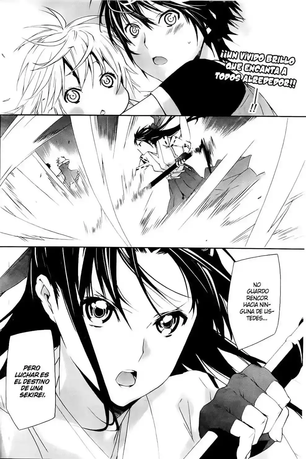 Sekirei capítulo 124, página 4